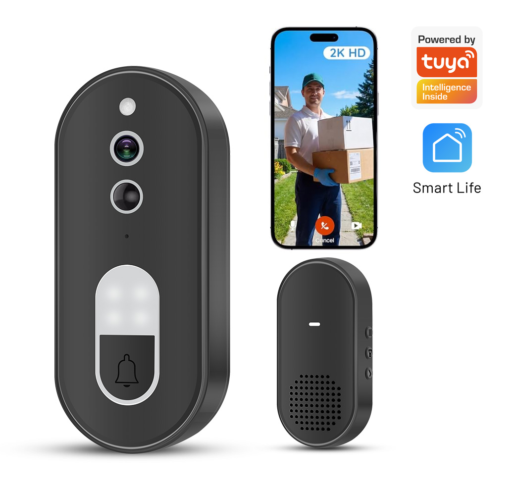 Smart Home Video Doorphone Ezviz - Tuya 1080P HD Draadloze WiFi Video