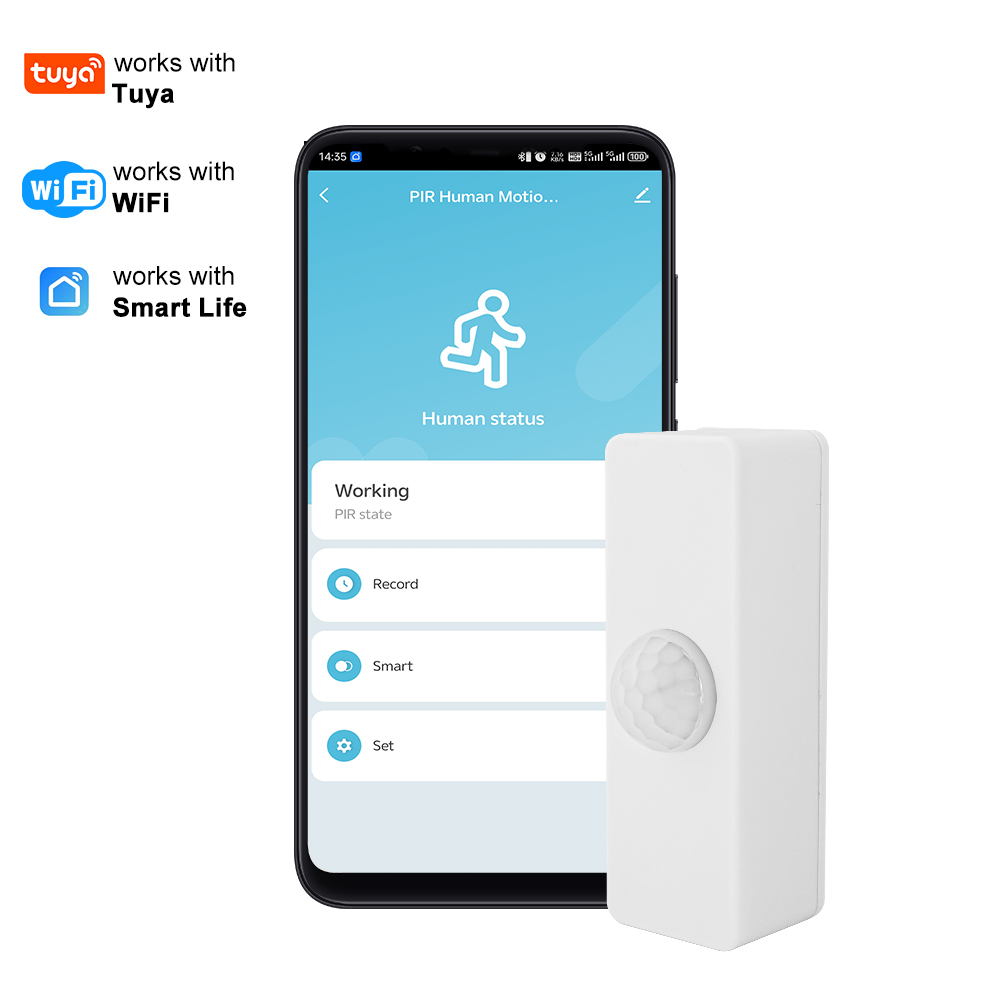 Smart Home Wiser - Tuya Smart PIR-bewegingssensor Smart Home WiFi
