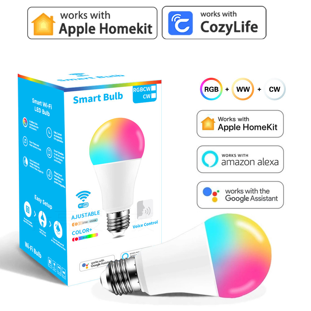 Wifi Led Dimmer - 9W Wifi Homekit Lichtlamp E27 Led
