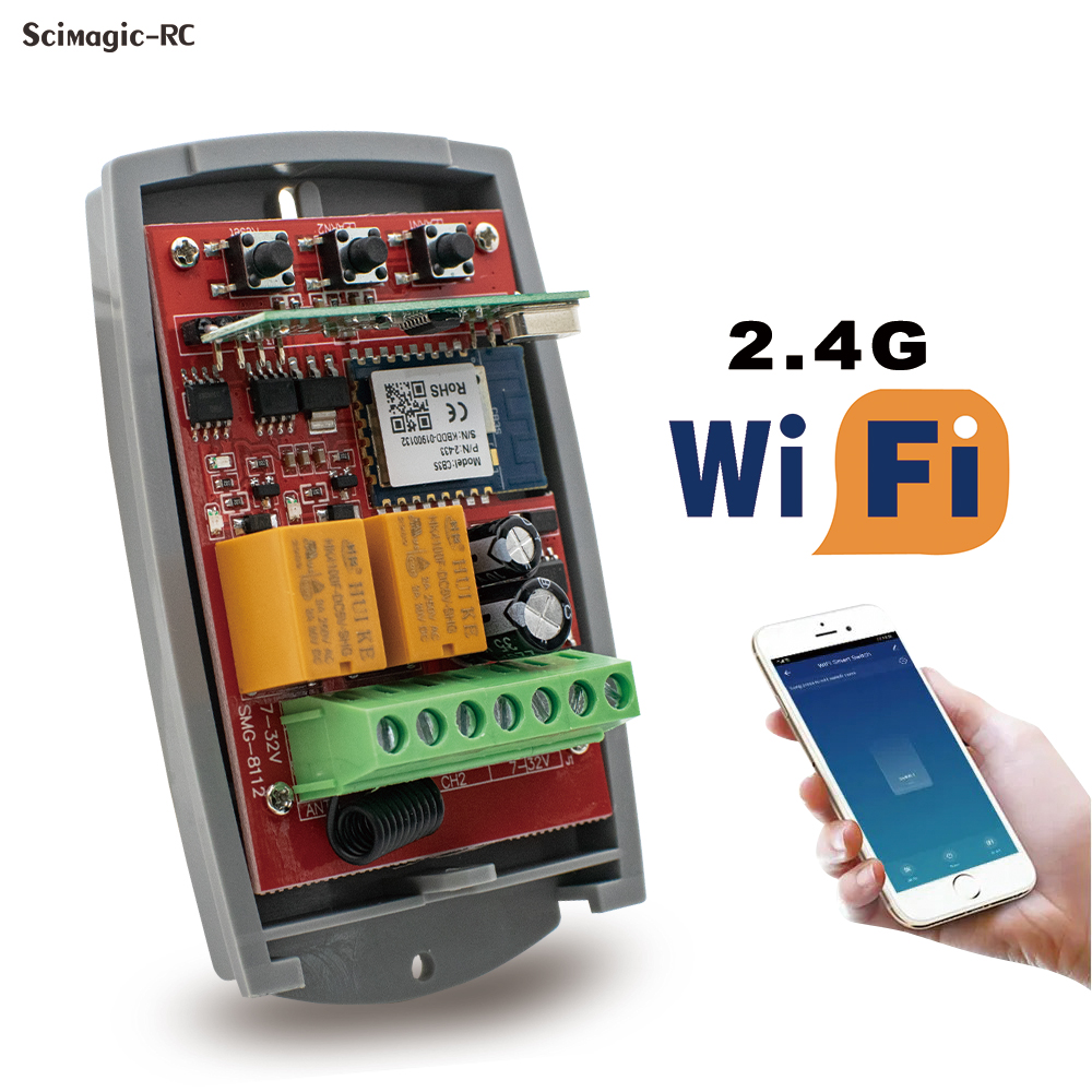 Smart Garage Door Opener - Smg8112 Tuya Wifi Slimme Deuropener Ontvanger