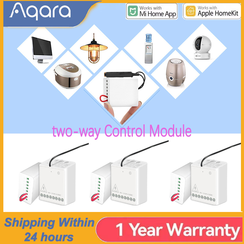 Smart Home Xiaomi Kit - Aqara Tweeweg Besturingsmodule Relais Schakelaar Controller