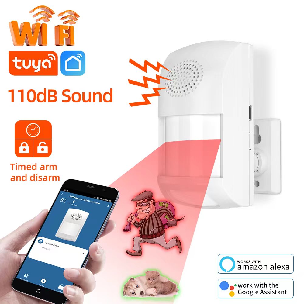 Smart Home Wiser - Tuya Wifi Infrarood Pir Motion Sensor
