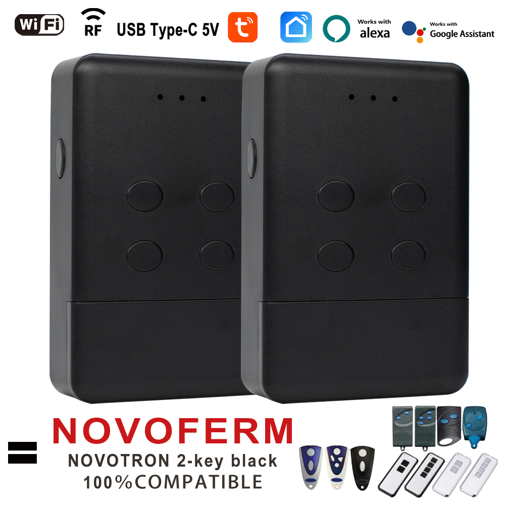 Smart Garage Door Opener - NOVOFERM Wifi RF 2 in 1