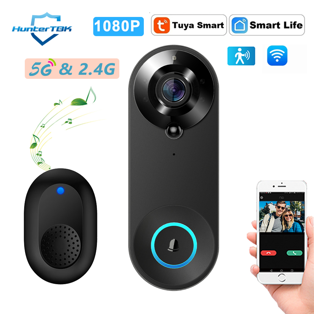 Smart Home Video Doorphone Ezviz - 5G 2.4G WiFi Video Deurbel 1080P