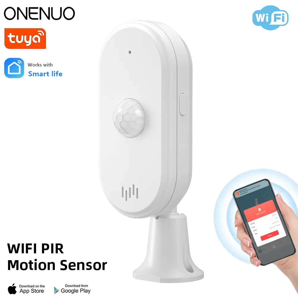 Smart Home Wiser - ONENUO Tuya WiFi Beveiliging Inbraakalarm Infraroodbeweging