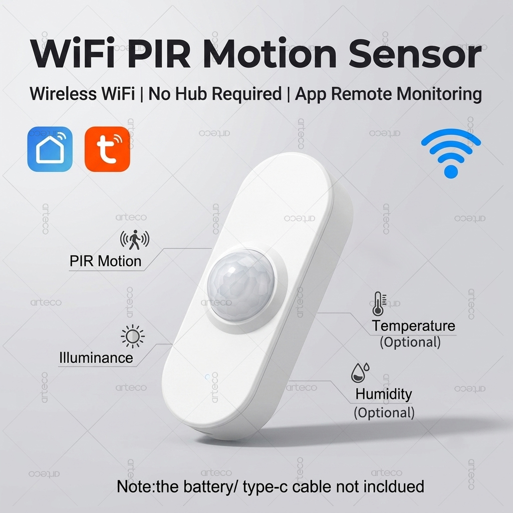 Tuya WiFi PIR Bewegings- en he - Smart Home Wiser recensie en prijs