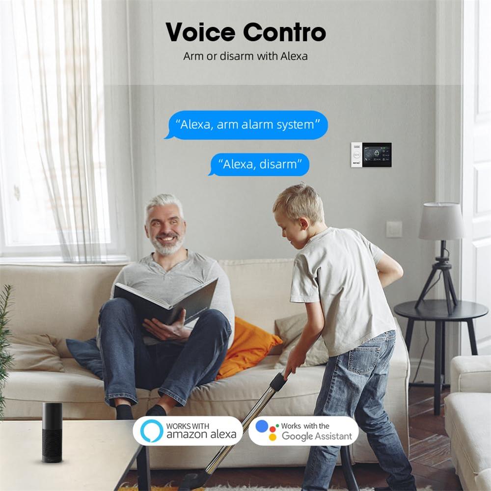 2.4G WIFI Smart GSM Alarmsyste - Smart Home Wiser recensie en prijs