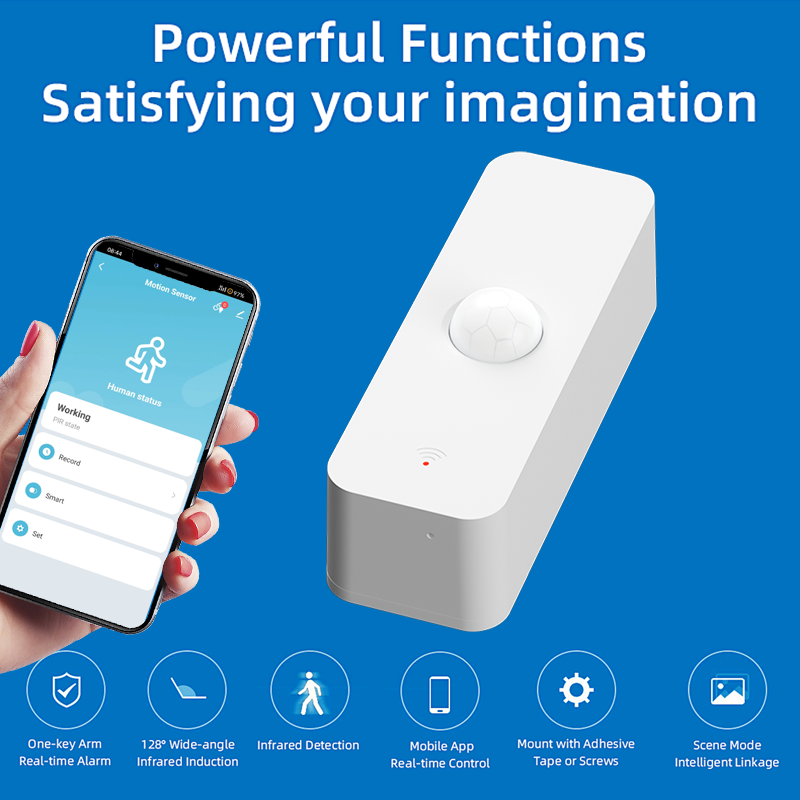 Tuya WiFi Zigbee PIR Bewegings - Zigbee Motion Sensor recensie en prijs