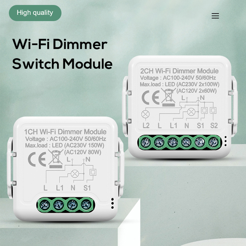 DIY Wifi Smart Dimmer Switch M - Tuya Wifi Socket recensie en prijs