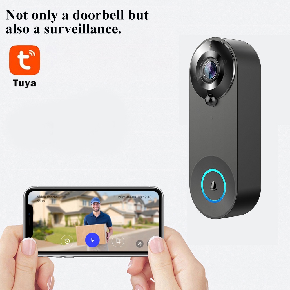 Tuya 1080P Draadloze WIFI Deur - Smart Home Video Doorphone Ezviz recensie en prijs