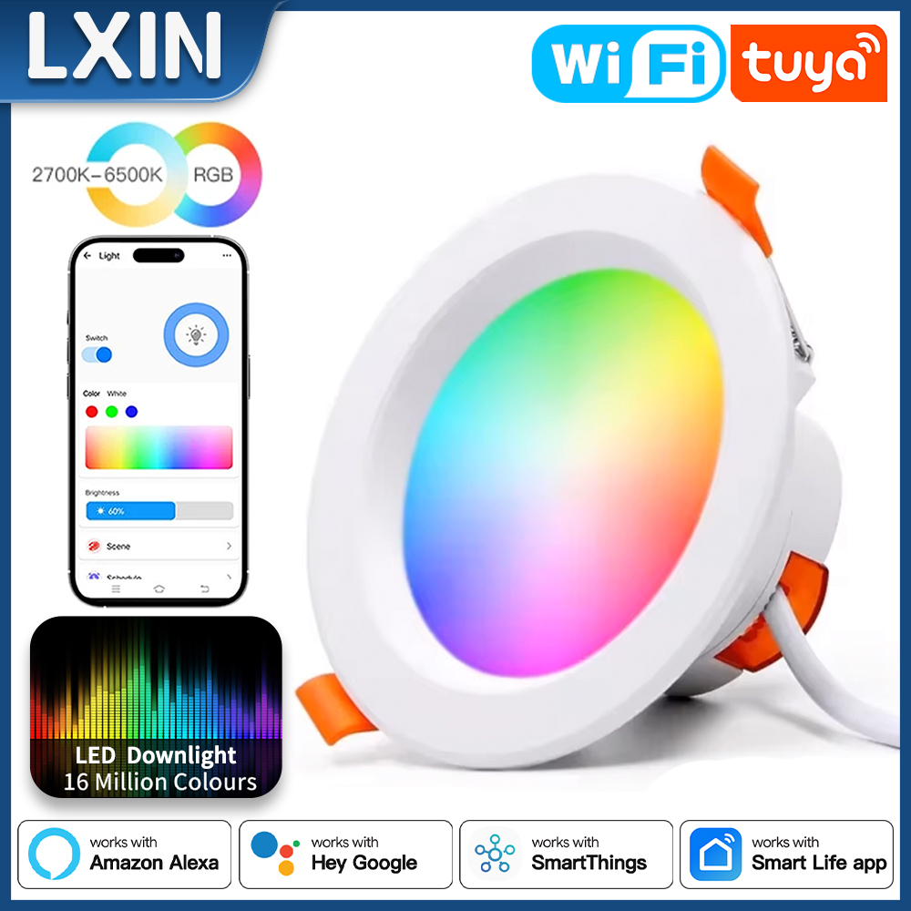 Lxin Tuya Downlight WIFI, 7/9/ - Wifi Led Dimmer recensie en prijs
