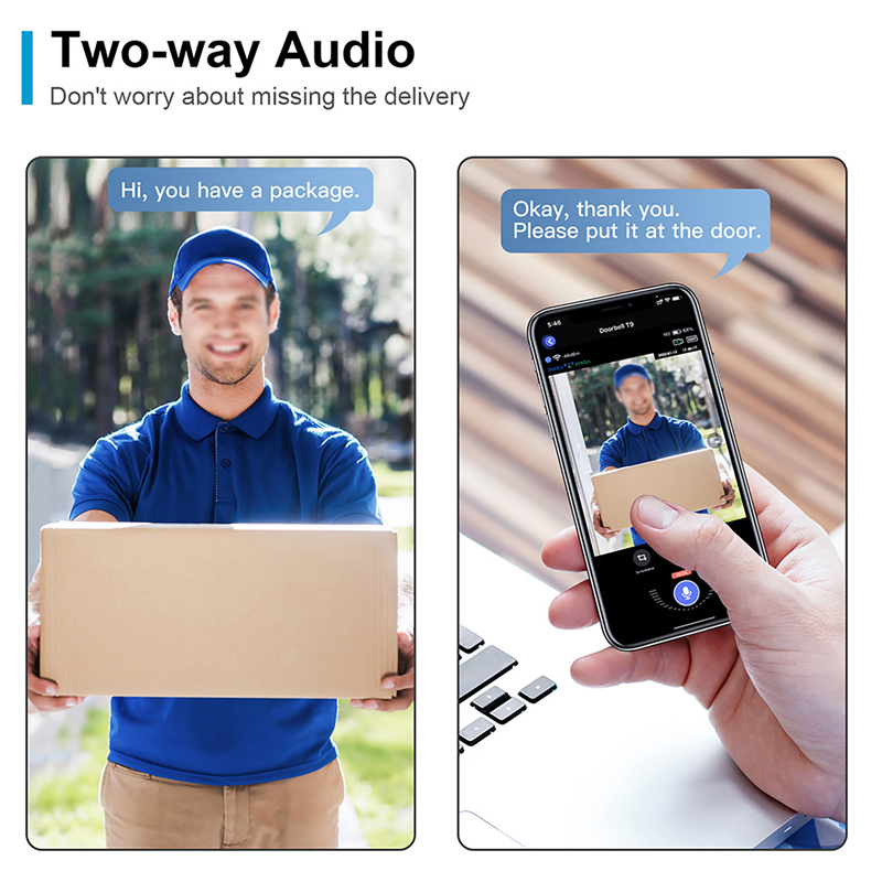 WiFi Smart Video Deurbel Camer - Smart Home Video Doorphone Ezviz recensie en prijs