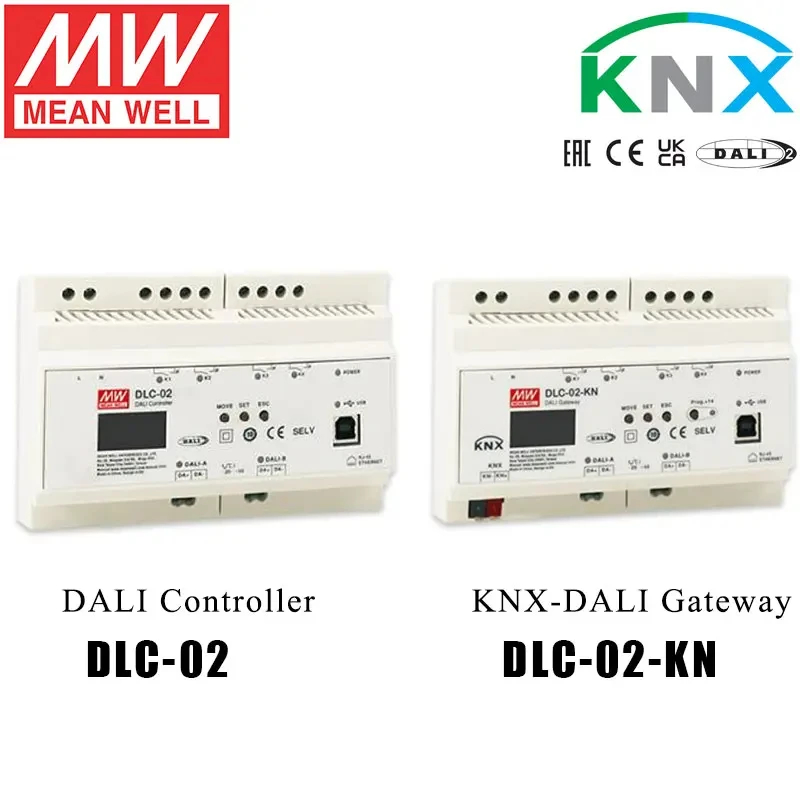 Mean Well DLC-02-KN KNX naar D - Smart Home Knx System recensie en prijs
