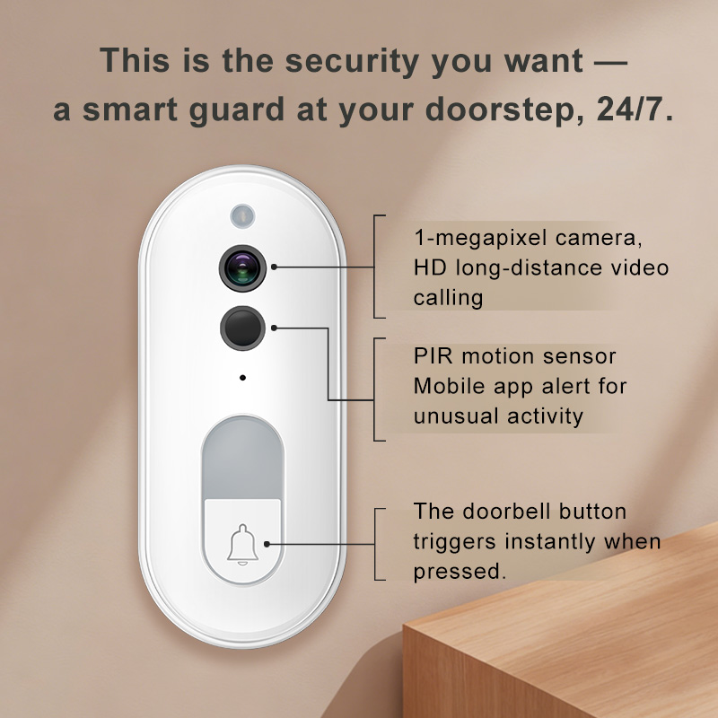 Tuya Smart Video Deurbel Draad - Smart Home Video Doorphone Ezviz recensie en prijs