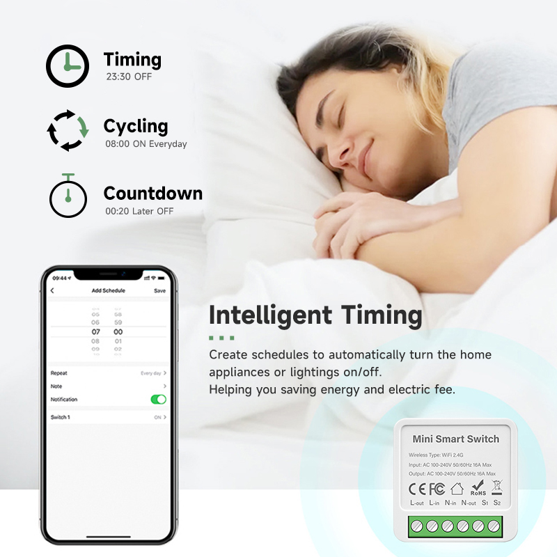 Tuya Smart WiFi-schakelmodule  - Tuya Wifi Socket recensie en prijs