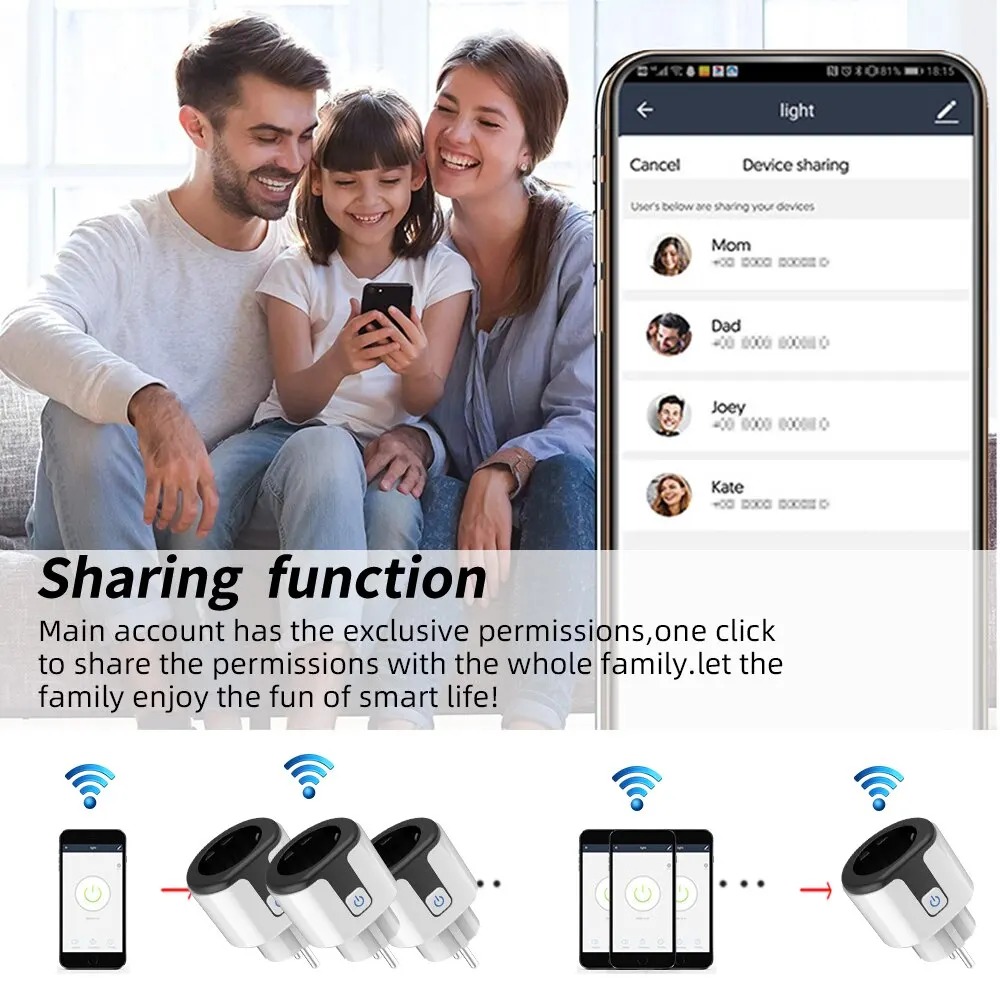 WiFi EU Smart Socket Stekker W - Tuya Wifi Socket recensie en prijs