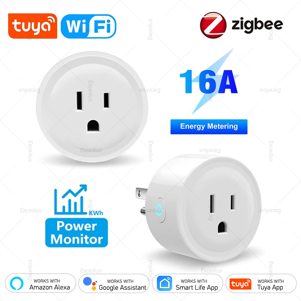 Tuya 16A Smart Plug Zigbee WiF - Tuya Wifi Socket recensie en prijs