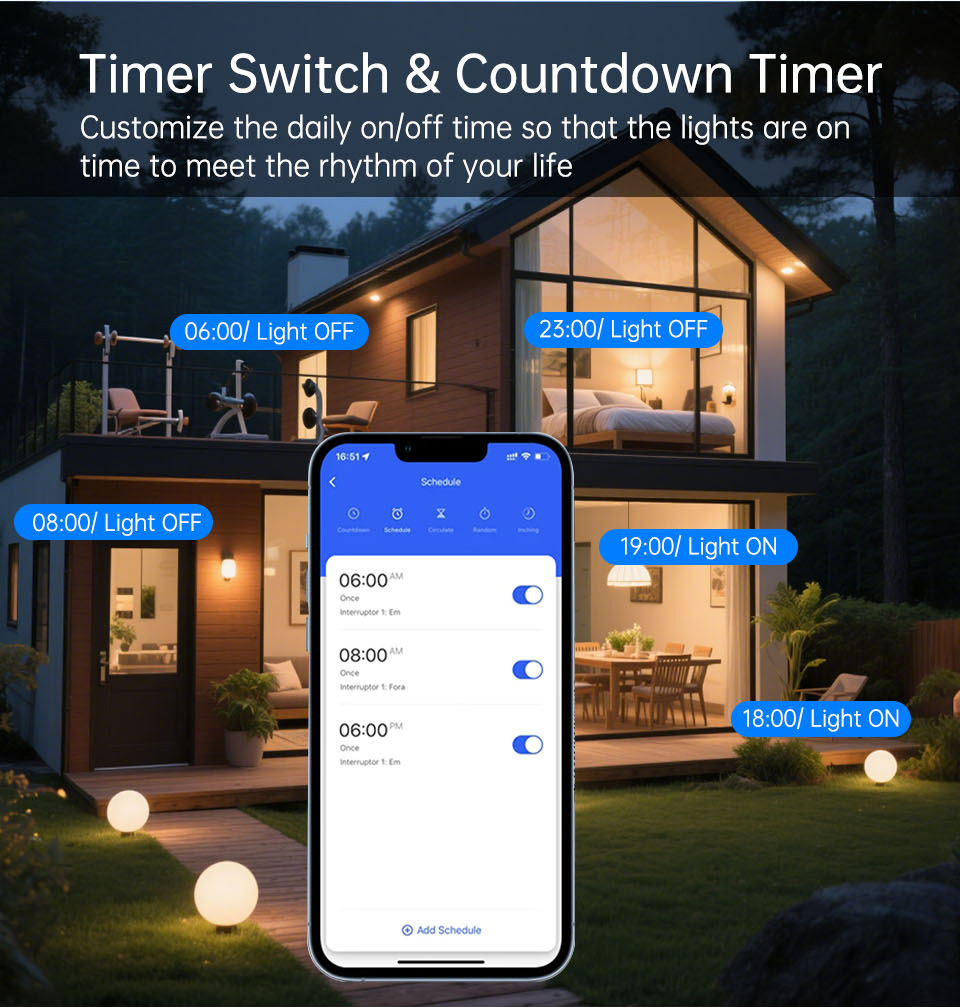 WiFi RF 433MHz Touch Wandlamp  - Tuya Wifi Socket recensie en prijs