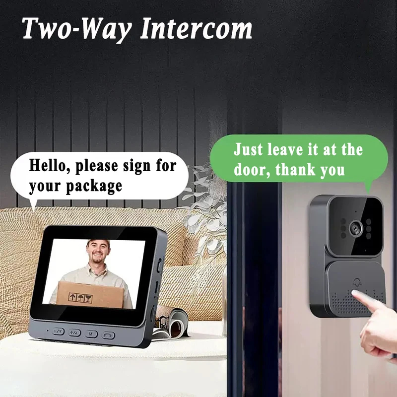 Slimme WiFi 2.4G draadloze deu - Smart Home Video Doorphone Ezviz recensie en prijs