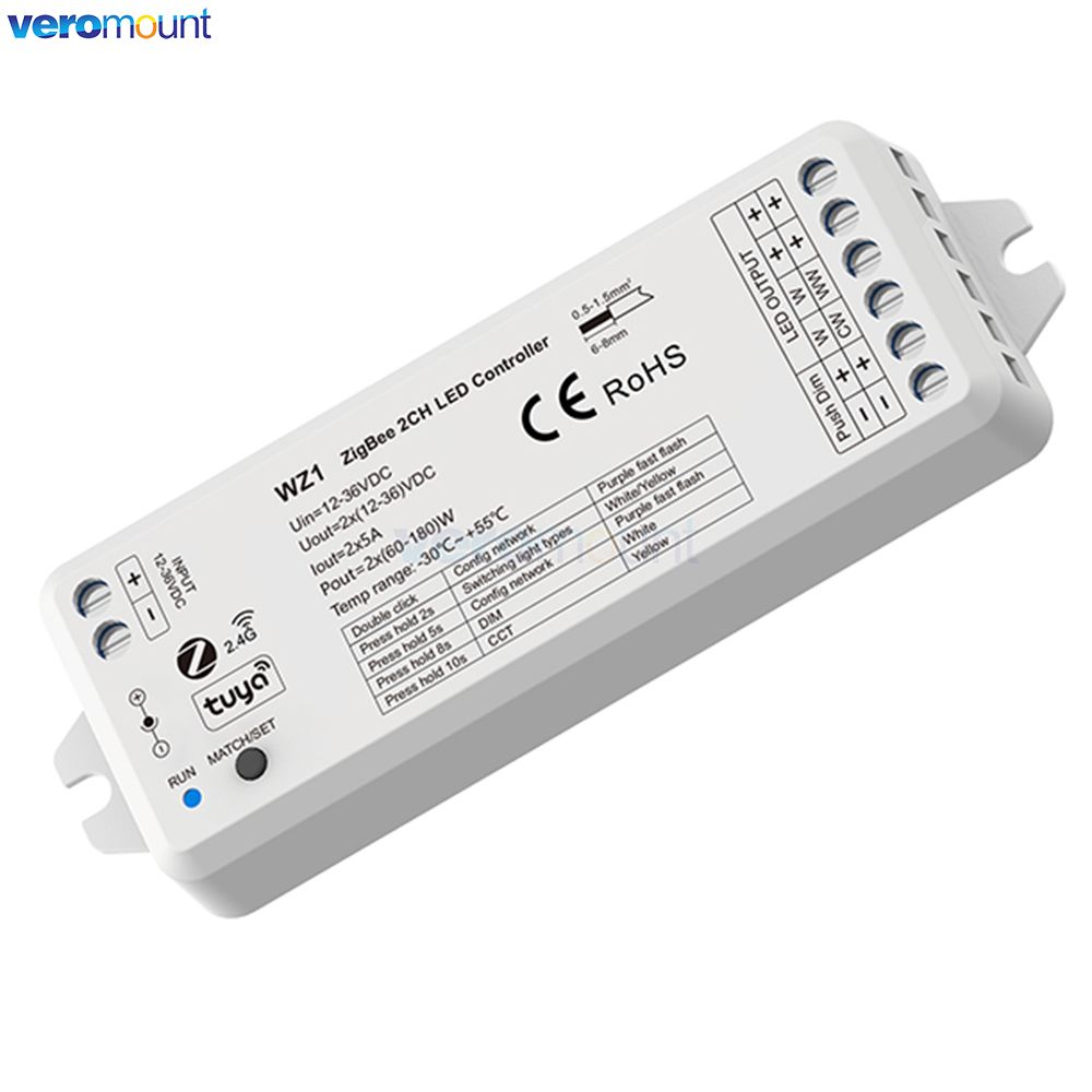 Wz1 Zigbee Led Dimmer 12V 24V  - Wifi Led Dimmer recensie en prijs