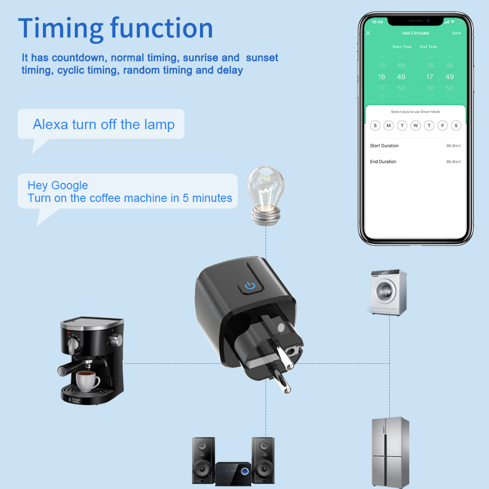 Tuya Smart Socket WiFi-afstand - Tuya Wifi Socket recensie en prijs