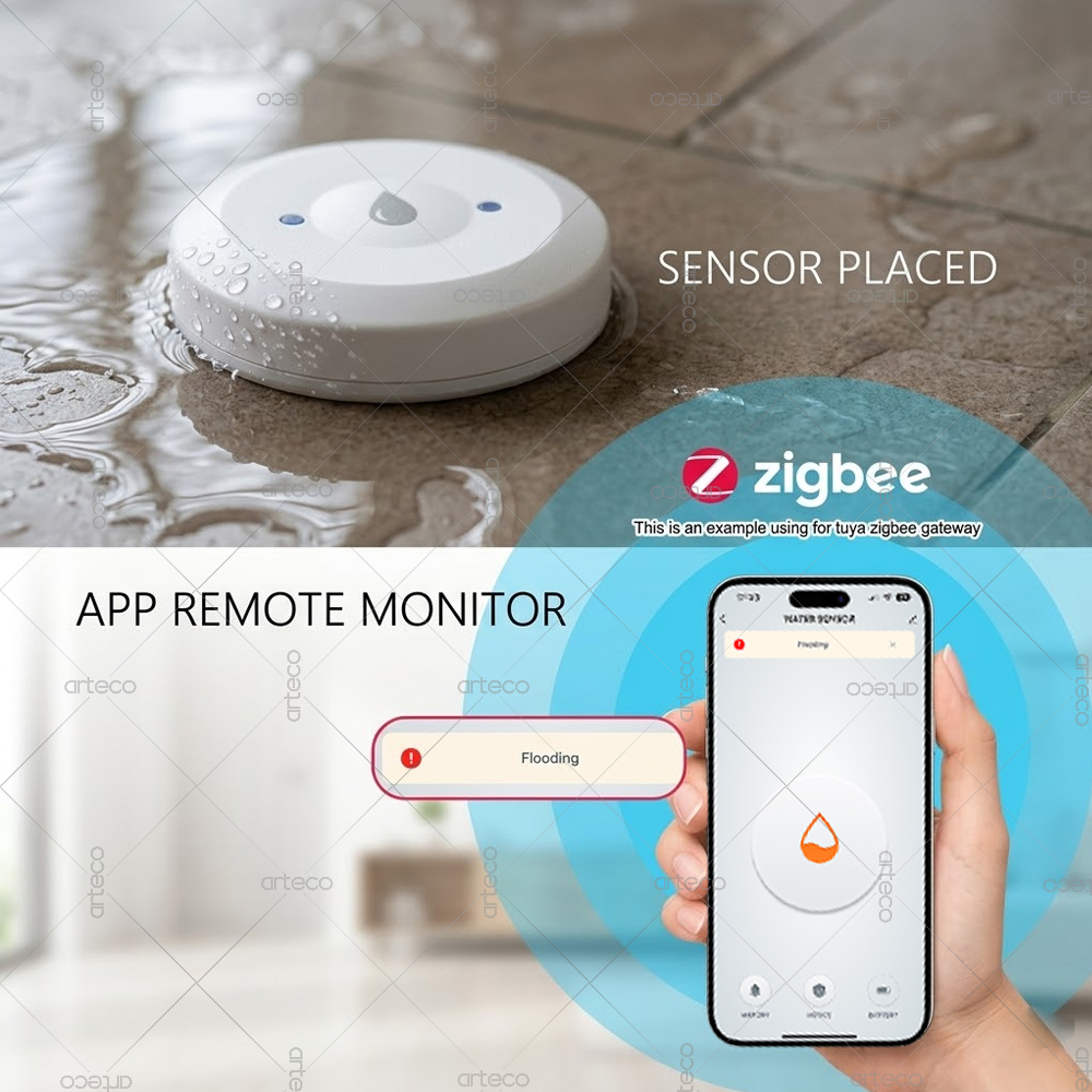 Zigbee Waterleksensor Overstro - Smart Home Kitchen recensie en prijs