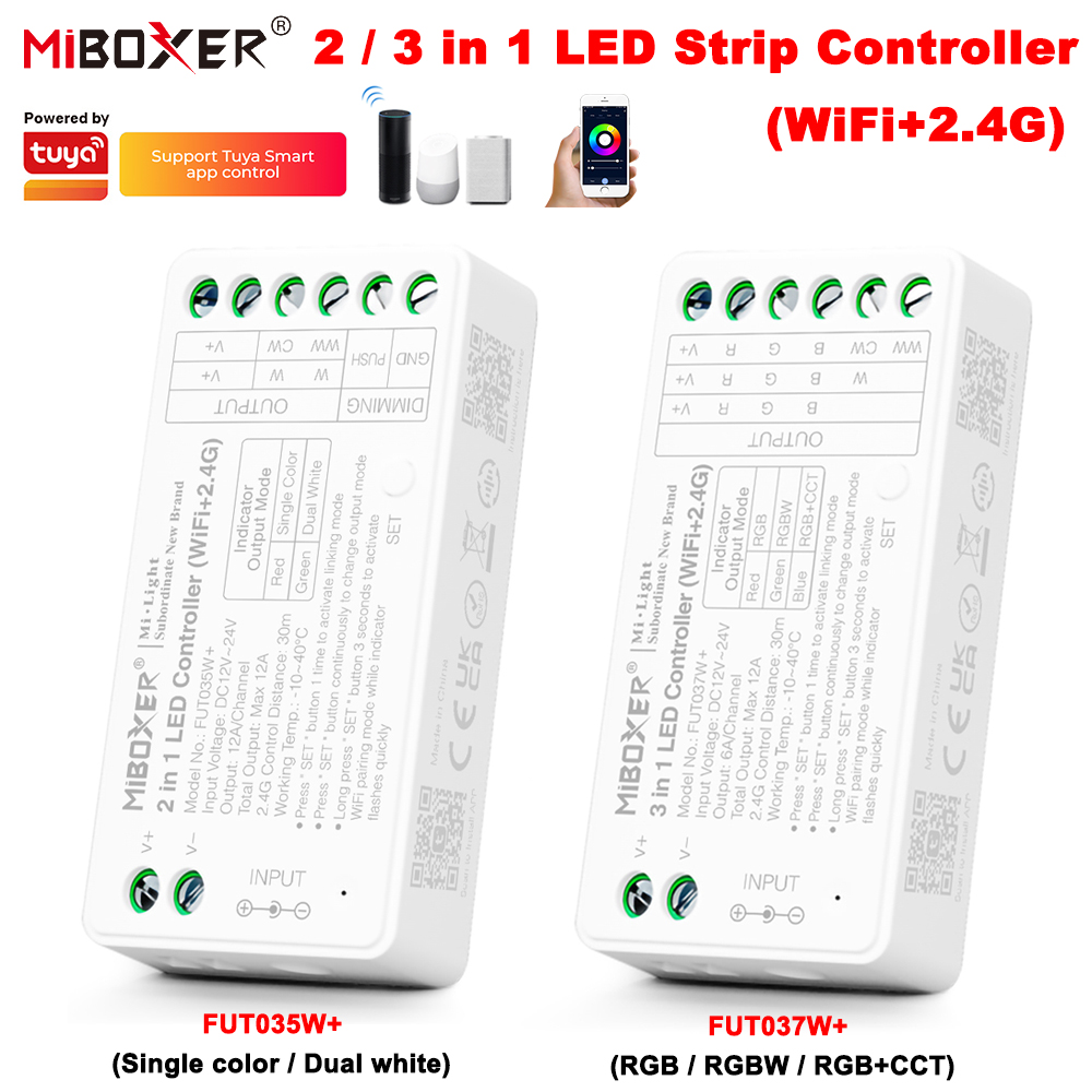 Miboxer Fut 035W + 2in1 Fut 03 - Wifi Led Dimmer recensie en prijs