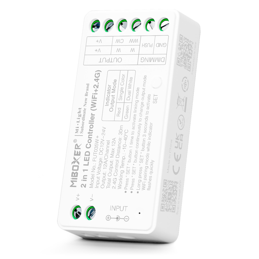 Miboxer Fut 035W + 2in1 Fut 03 - Wifi Led Dimmer recensie en prijs