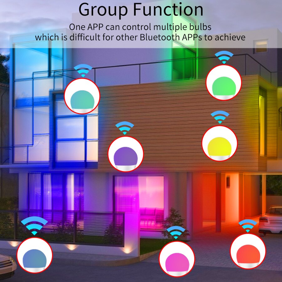 E27 WiFi Smart LED-lamp RGBCW  - Wifi Led Dimmer recensie en prijs