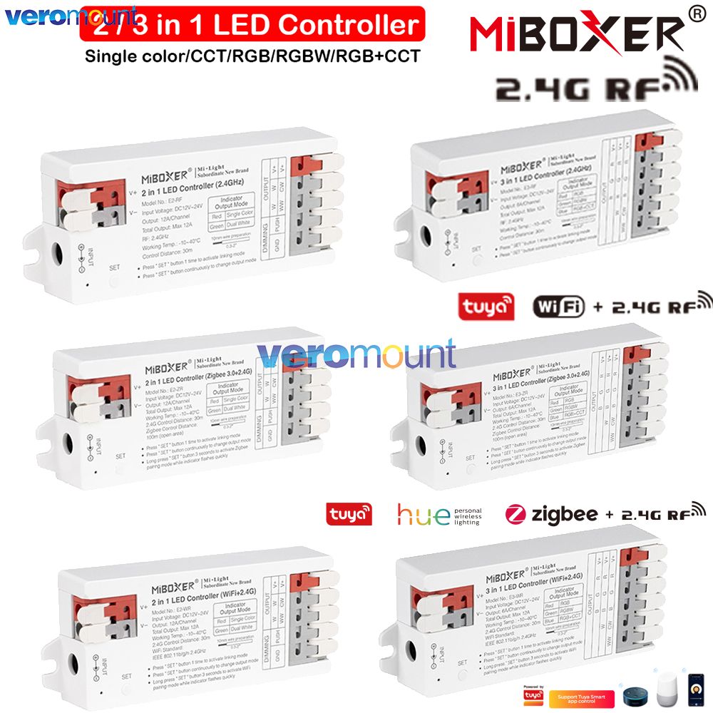 MiBoxer 3-in-1 2-in-1 LED-cont - Wifi Led Dimmer recensie en prijs