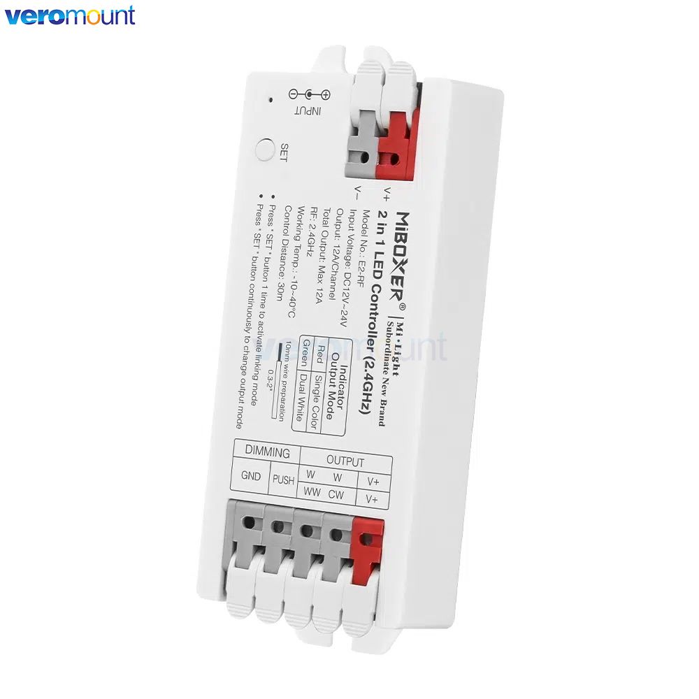MiBoxer 3-in-1 2-in-1 LED-cont - Wifi Led Dimmer recensie en prijs