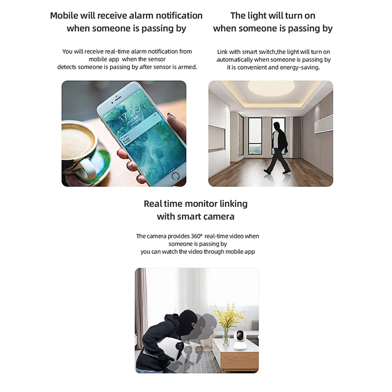 Slimme PIR-bewegingssensor WiF - Smart Home Tools recensie en prijs