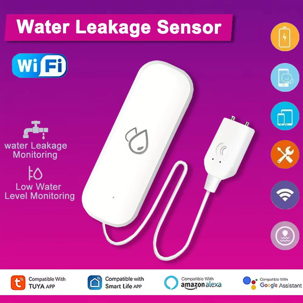 Tuya WiFi Waterlekkage Alarmse - Smart Home Proxmox recensie en prijs