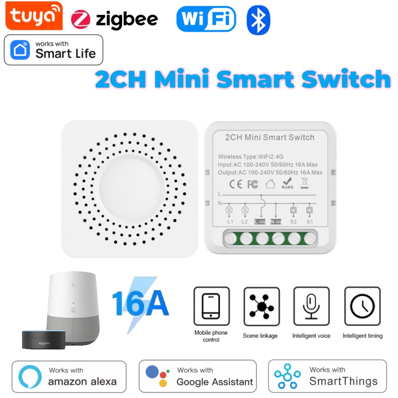 Tuya Mini Smart Switch WiFi 1- - Tuya Wifi Socket recensie en prijs