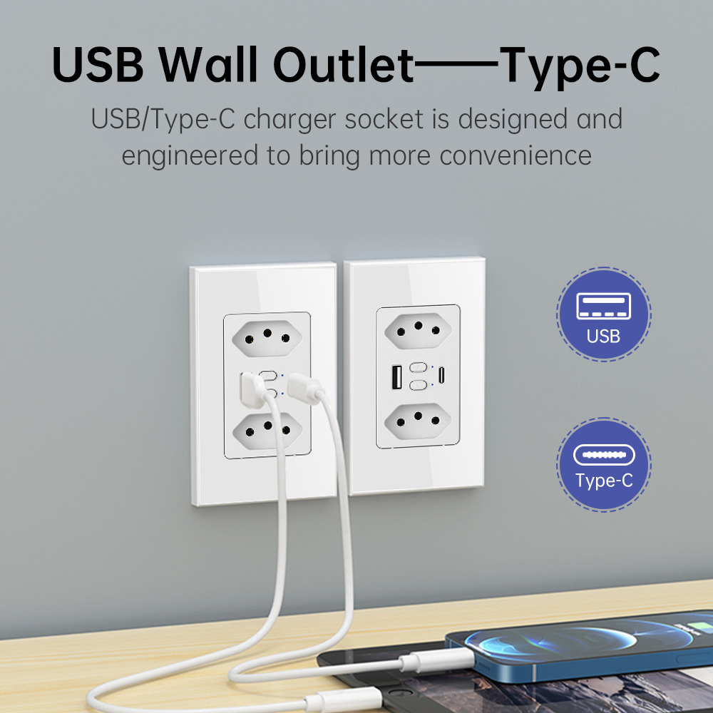 MANHOT Wifi Smart Brazil Socke - Tuya Wifi Socket recensie en prijs
