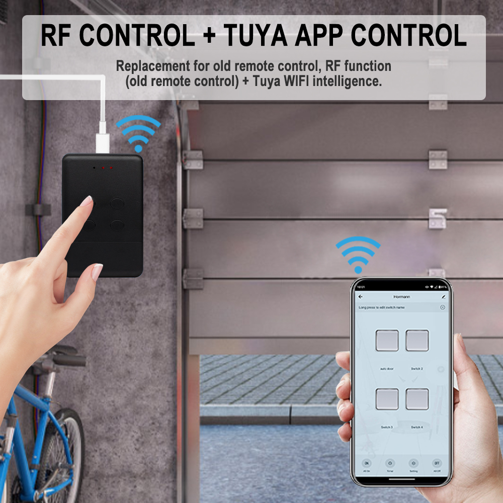 NOVOFERM Wifi RF 2 in 1 Smart  - Smart Garage Door Opener recensie en prijs