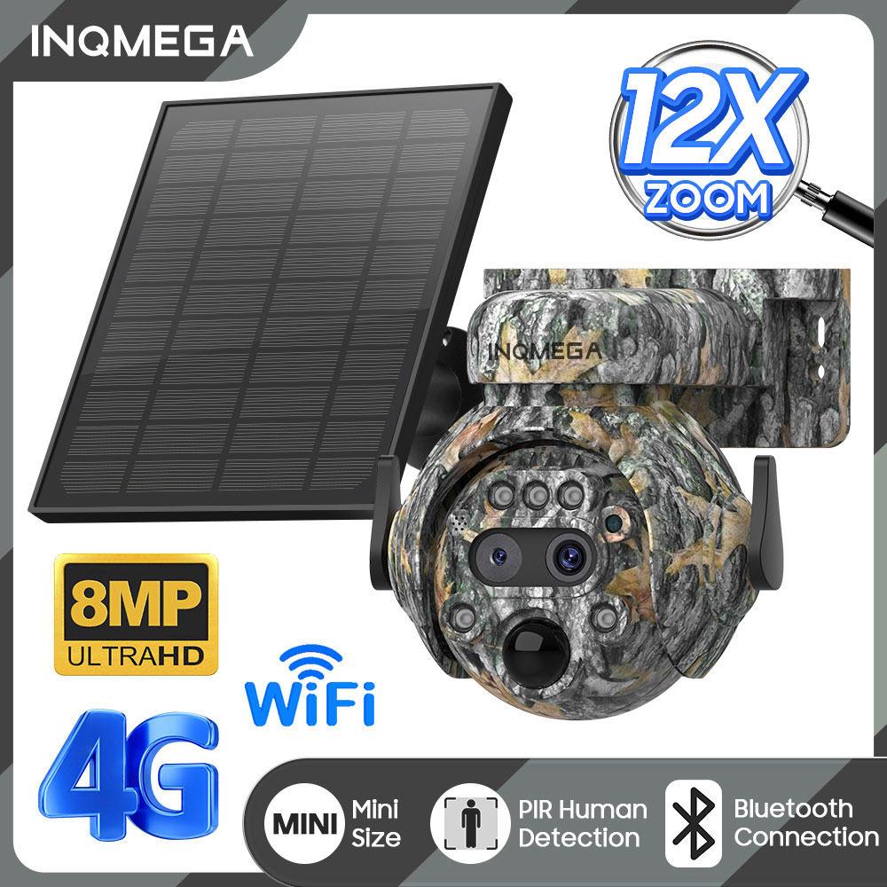 INQMEGA 8MP Camera op Zonne-en - Smart Home Outdoor Camera recensie en prijs