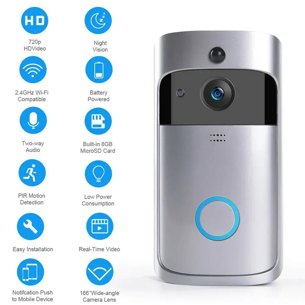 720P HD Smart Home Draadloze W - Smart Home Video Doorphone Ezviz recensie en prijs