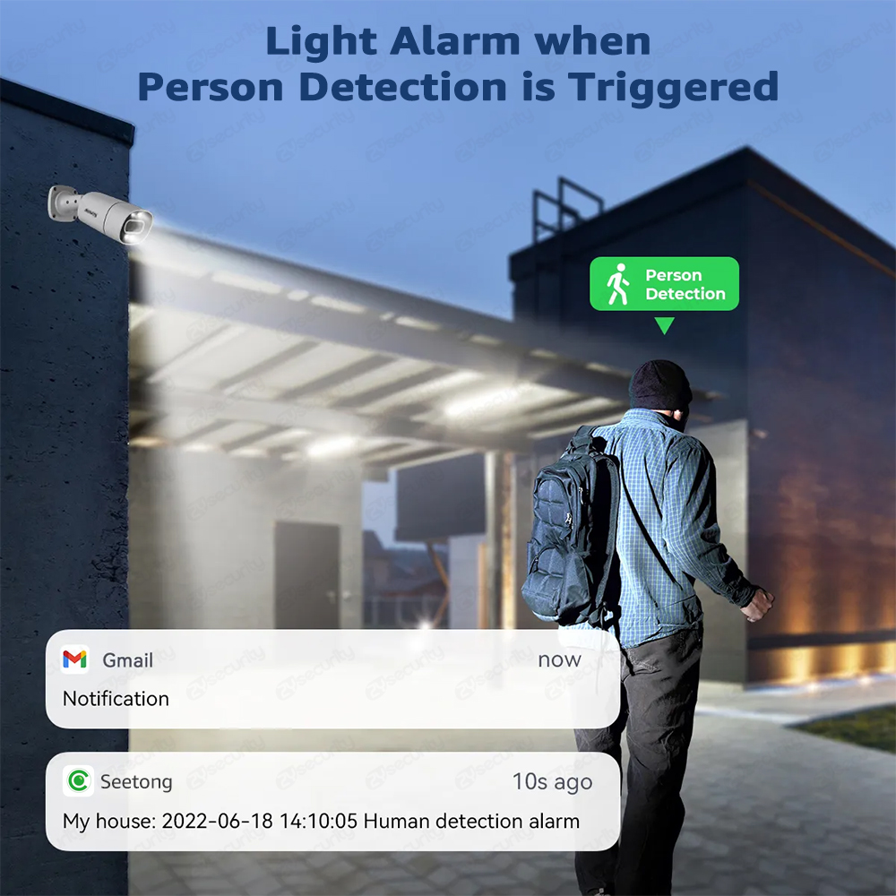 4K PoE beveiliging camerasyste - Smart Home Outdoor Camera recensie en prijs