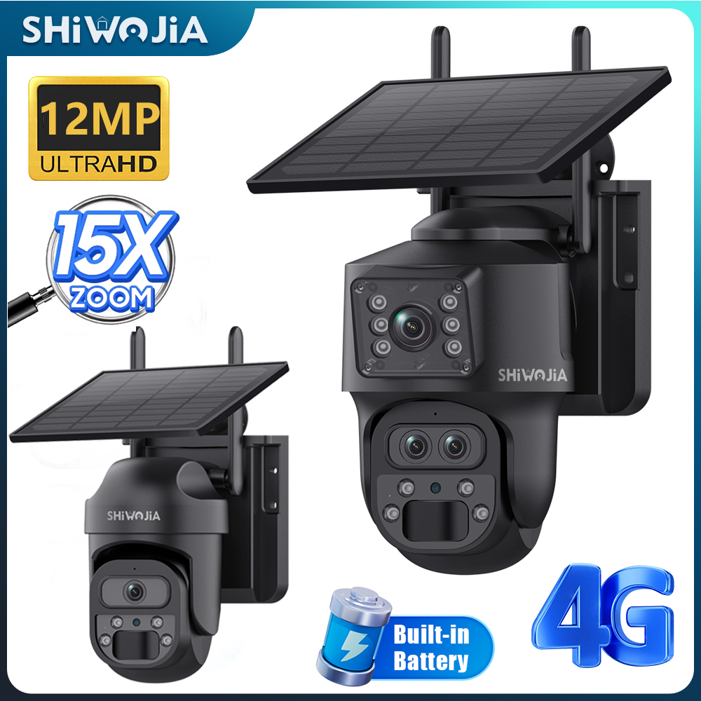 SHIWOJIA 15X ZOOM zonnecamera  - Smart Home Outdoor Camera recensie en prijs