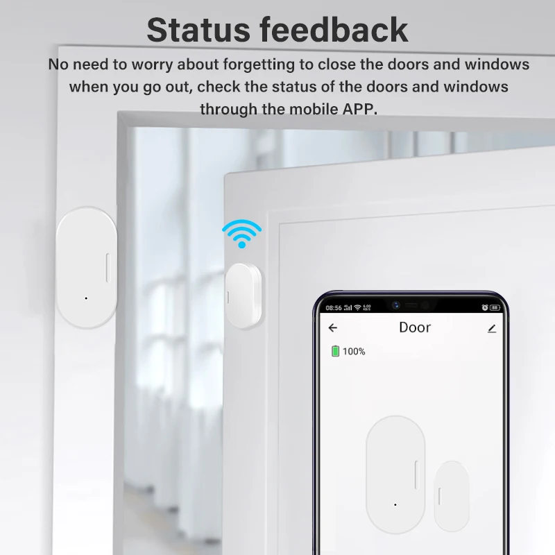 Tuya Smart Zigbee Deursensor D - Smart Home Zigbee 3.0 recensie en prijs