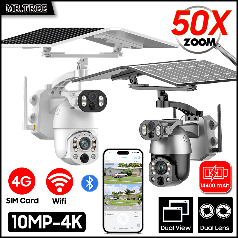 4K 50X Optische Zoom Dual Lens - Smart Home Outdoor Camera recensie en prijs