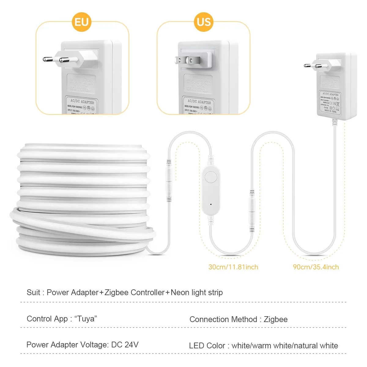 Zigbee 3.0 24V Neon LED Strip  - Smart Home Kitchen recensie en prijs