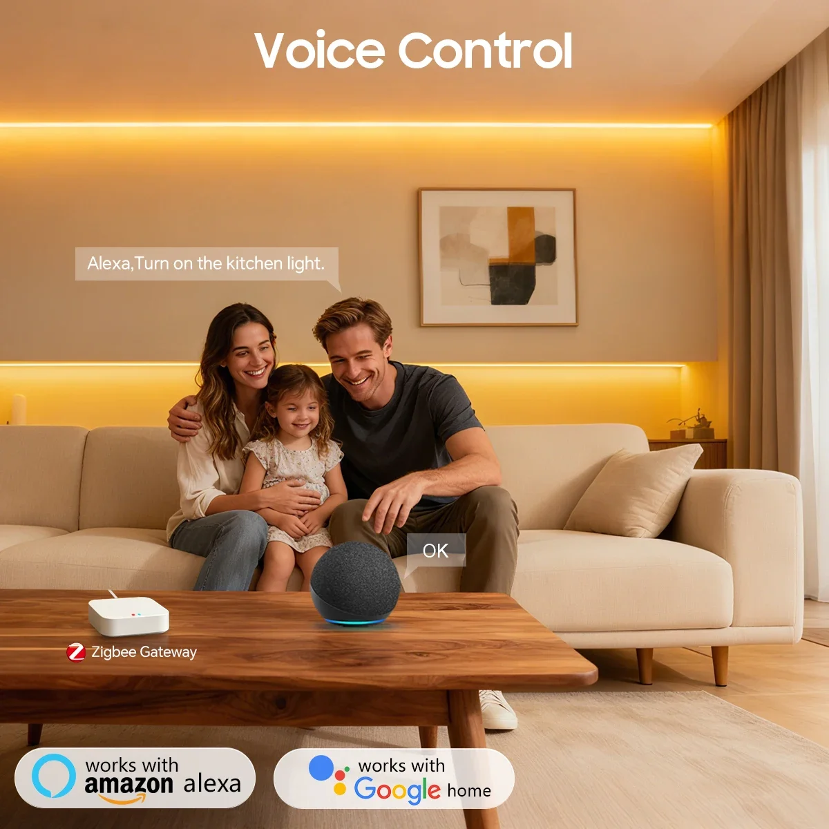 Zigbee 3.0 24V Neon LED Strip  - Smart Home Kitchen recensie en prijs