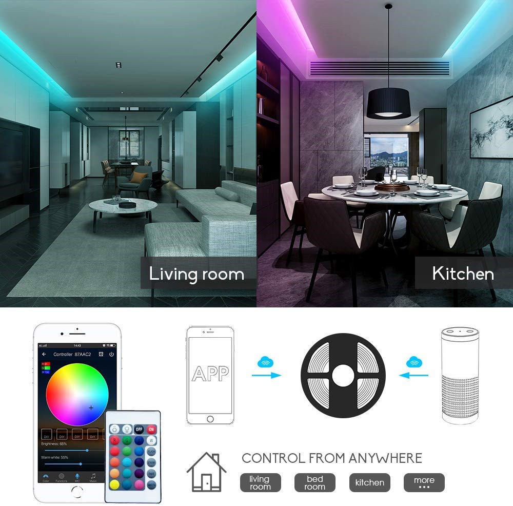 DC12V RGBW/RGBWW Wifi LED-cont - Wifi Led Dimmer recensie en prijs