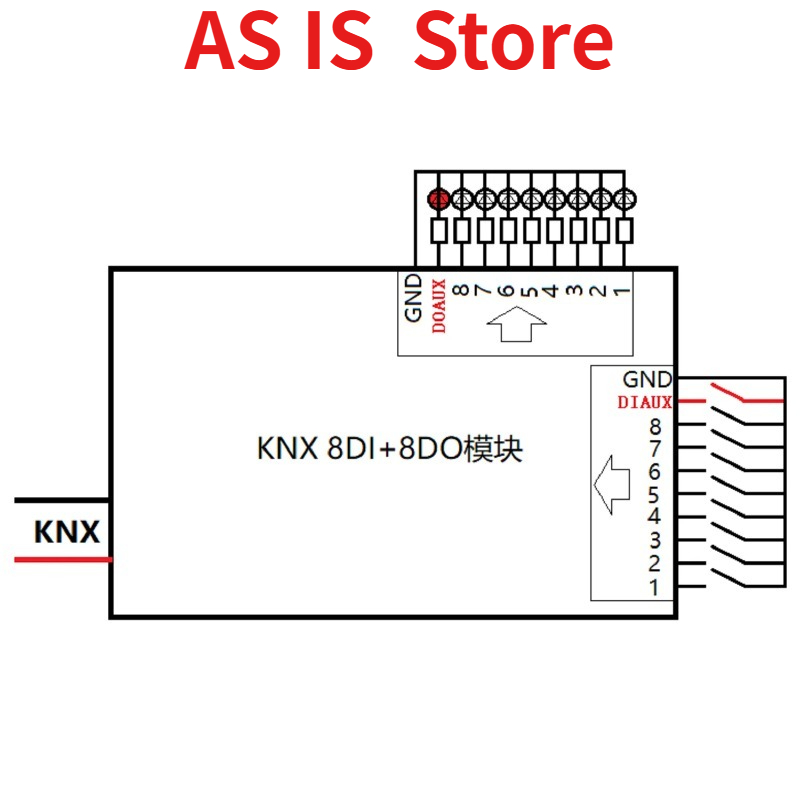 Smart Home KNX I/O Module - 8  - Smart Home Knx System recensie en prijs